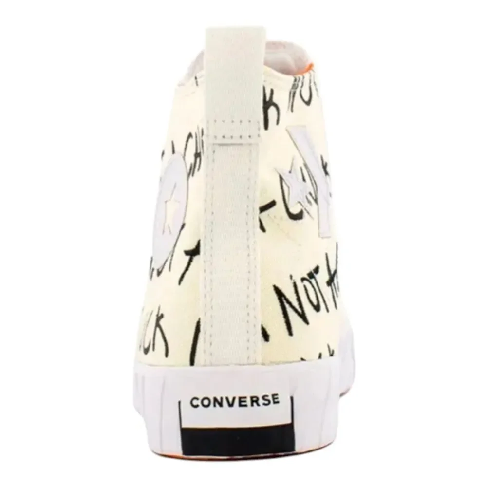 Converse Kids CTAS Hi UNT1T!3D OG Not A Chuck Spellout High Top Sneakers, 2.5